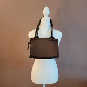 Tosca Blu Burgandy Wine Colored Leather Bag